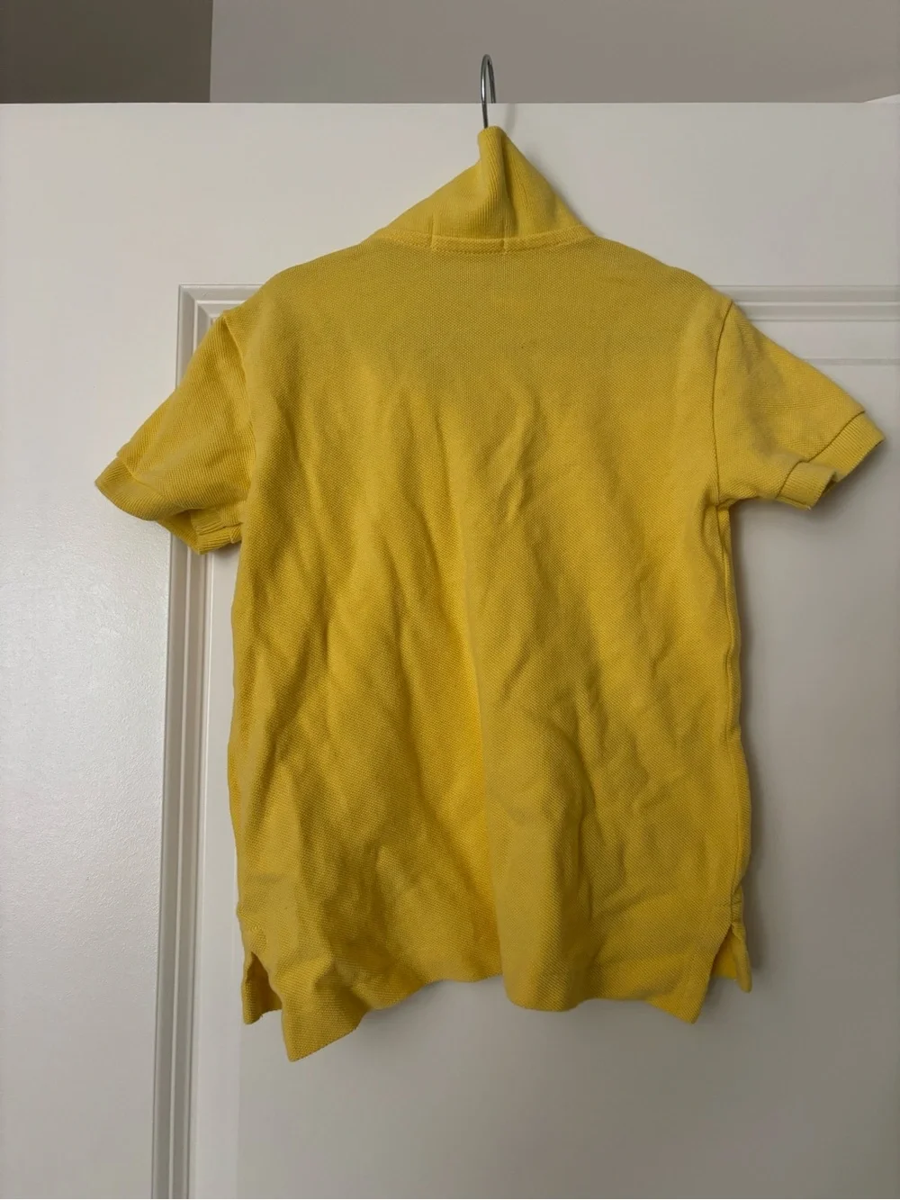 Ralph Lauren Bright Yellow Boys Polo with Embroidered Pony